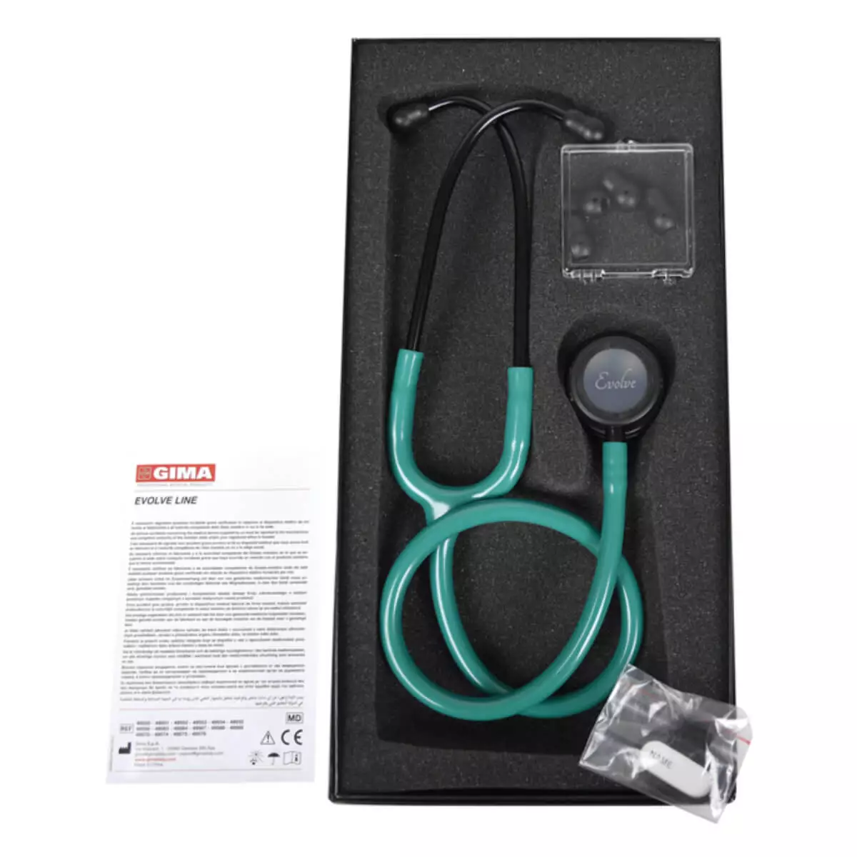  Stéthoscope double pavillon Evolve All Black