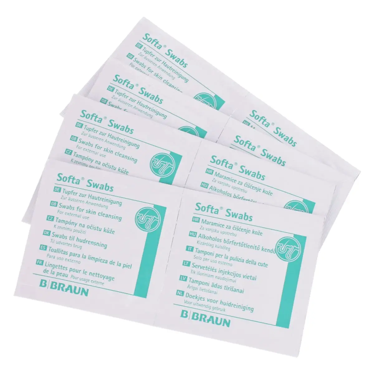  Tampons alcoolisés Softa Swabs
