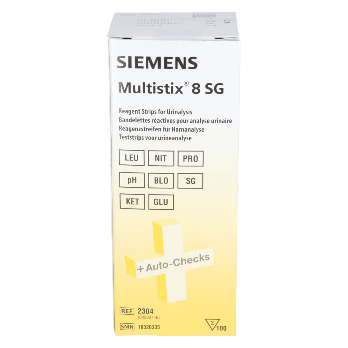 Siemens Bandelettes réactives pour analyse urinaire Multistix 8 SG ...