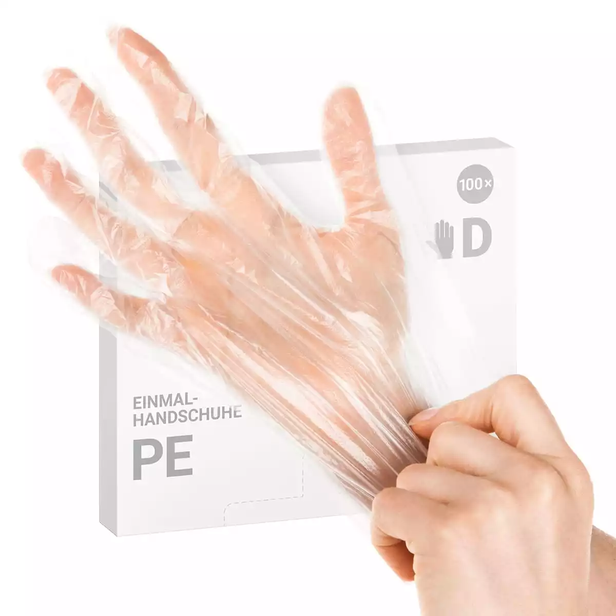  Gants en polyéthylène