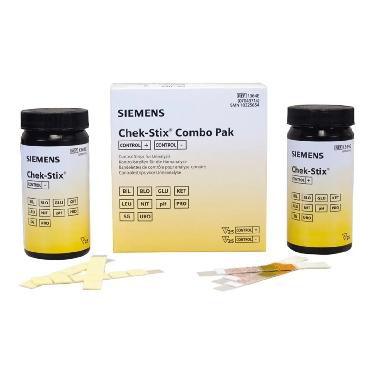  Bandelettes Chek-Stix Combo contrôle qualité