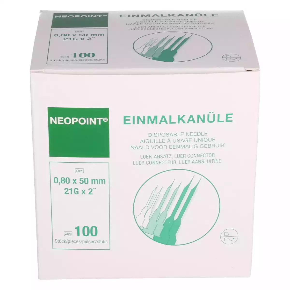 Canules Neopoint taille spéciale Canules Neopoint taille spéciale