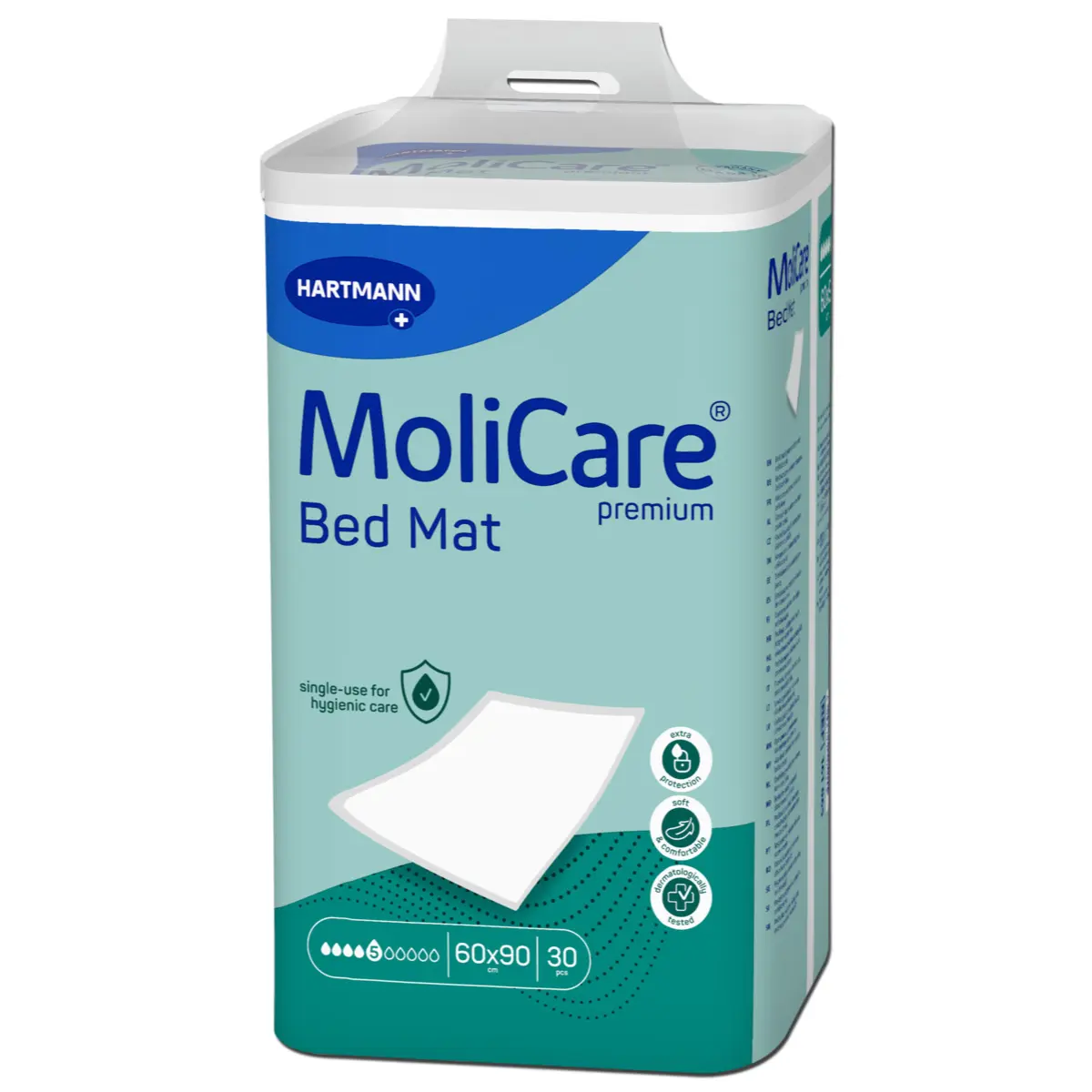  Protège-matelas MoliCare Bed Mat Eco – absorption 5 gouttes