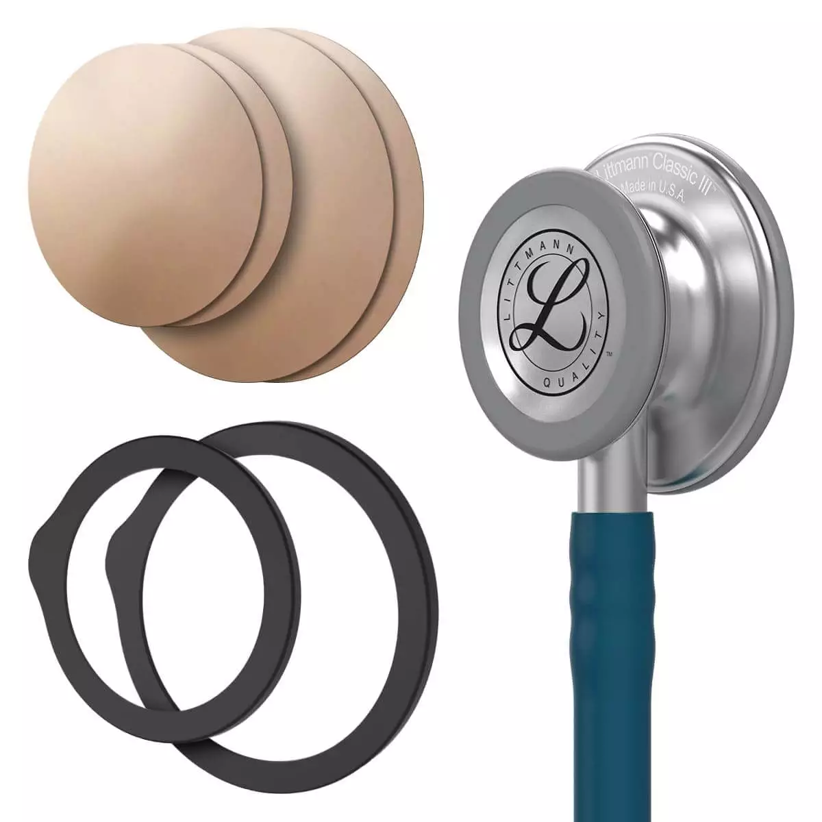  Kit économique : Stéthoscope Littmann® Classic III™ + Membrane en cuivre « Drums »