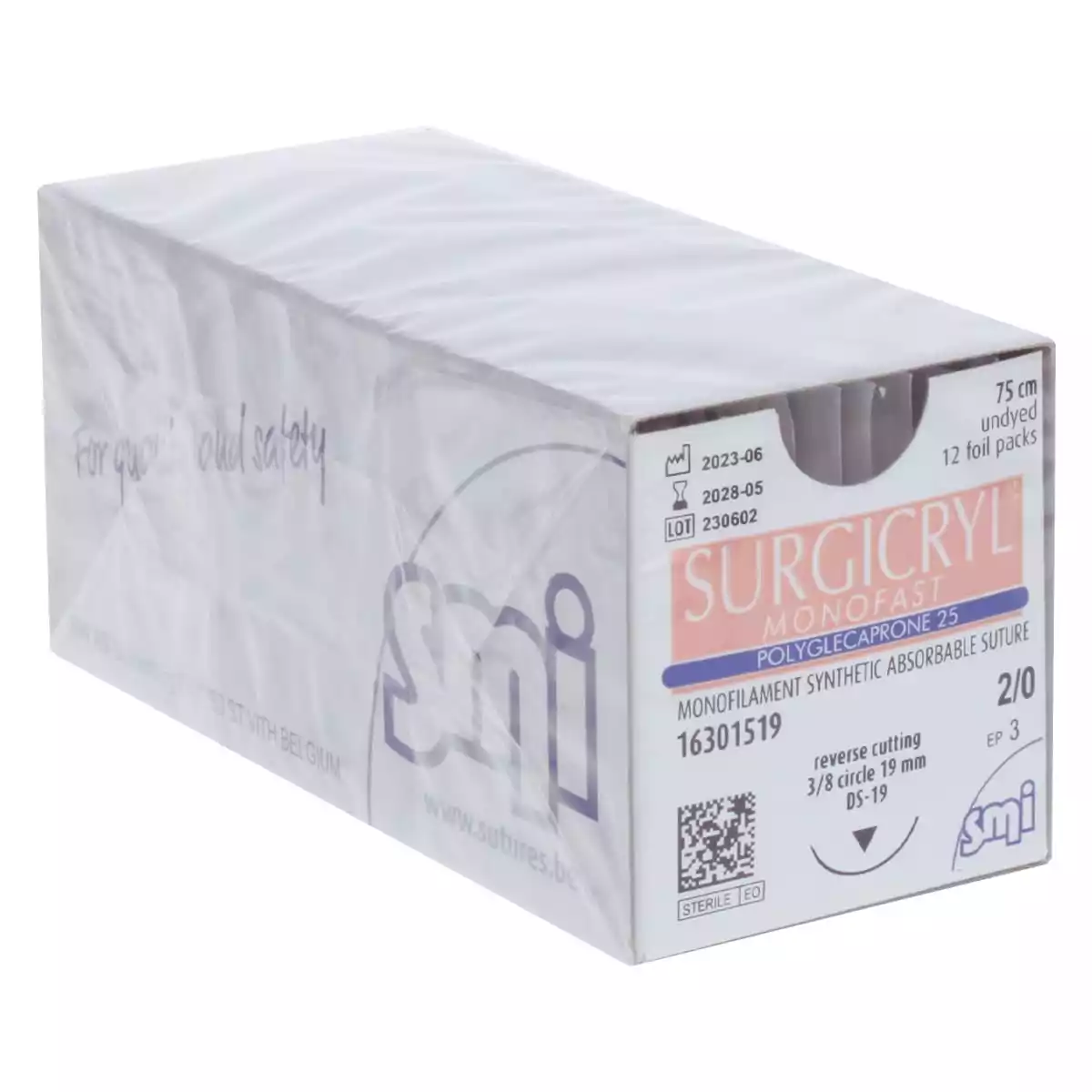 Fil de suture Surgicryl Monofast Fil de suture Surgicryl Monofast