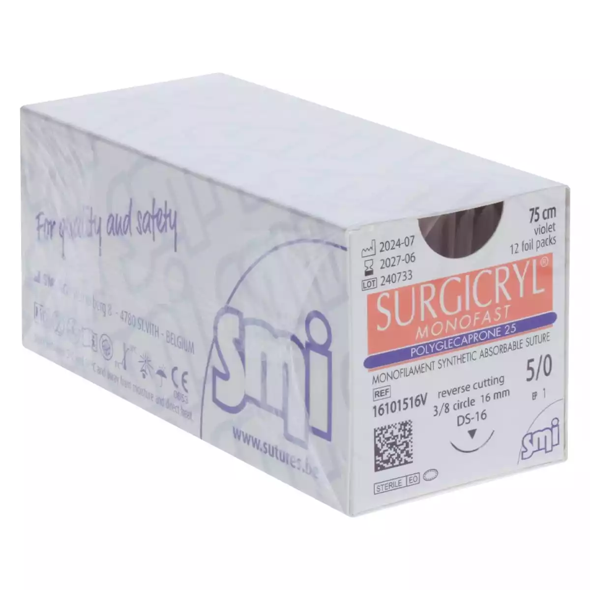  Fil de suture Surgicryl Monofast