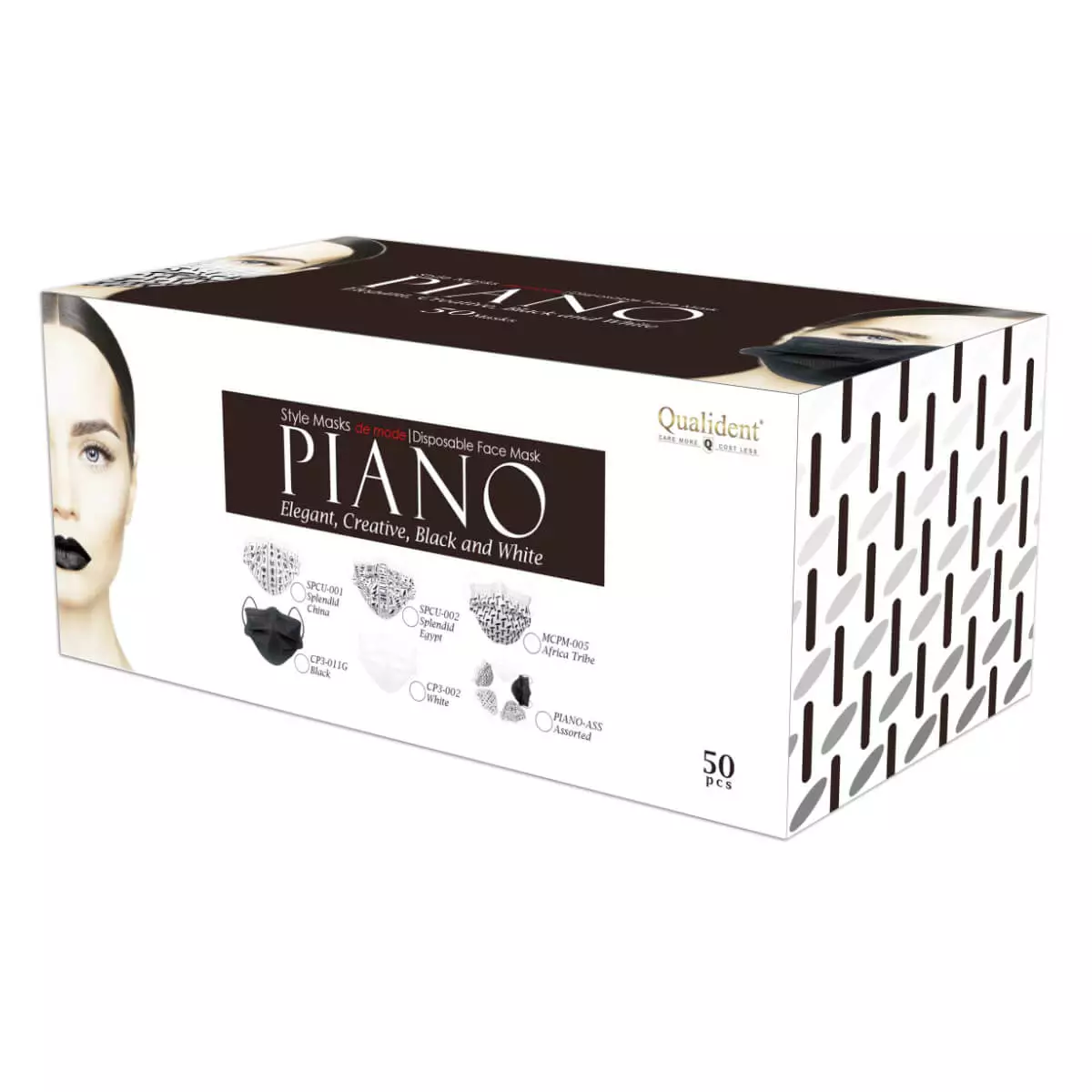  Masque de protection médicale de type II R avec impression Fashion Style