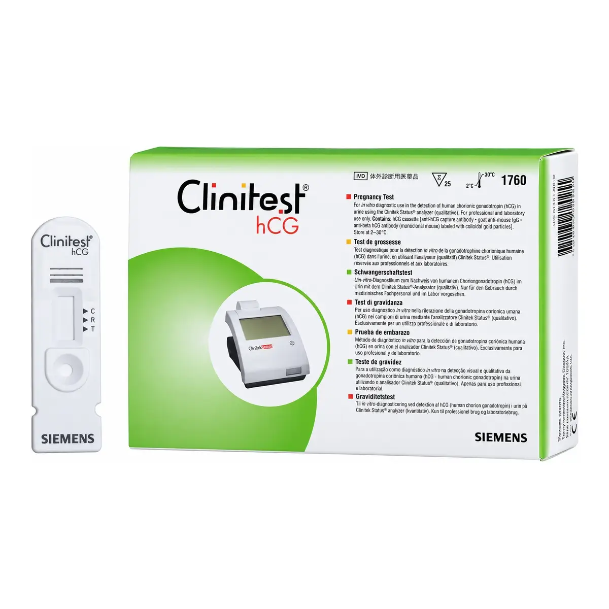 Test de grossesse CLINITEST hCG