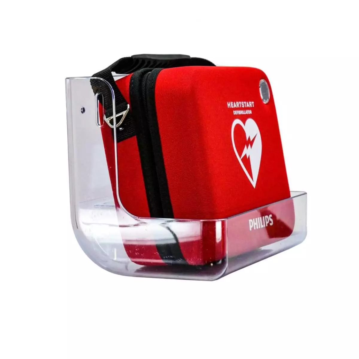  Support mural en plexiglas pour le DAE HeartStart
