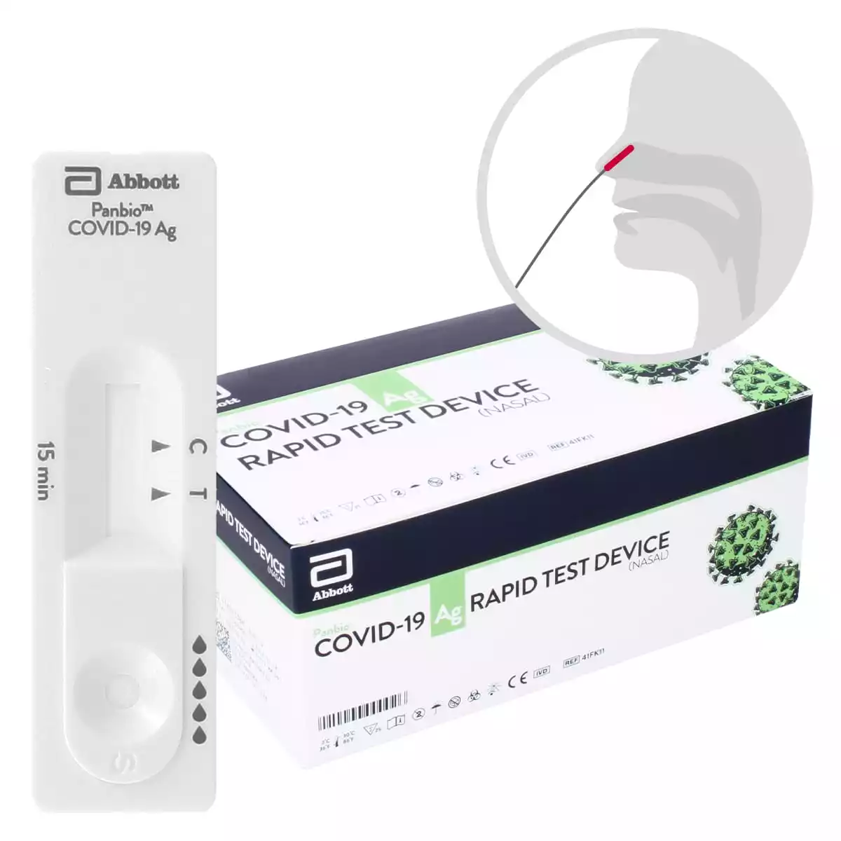  Test antigénique rapide Panbio™ COVID-19 (nasal)