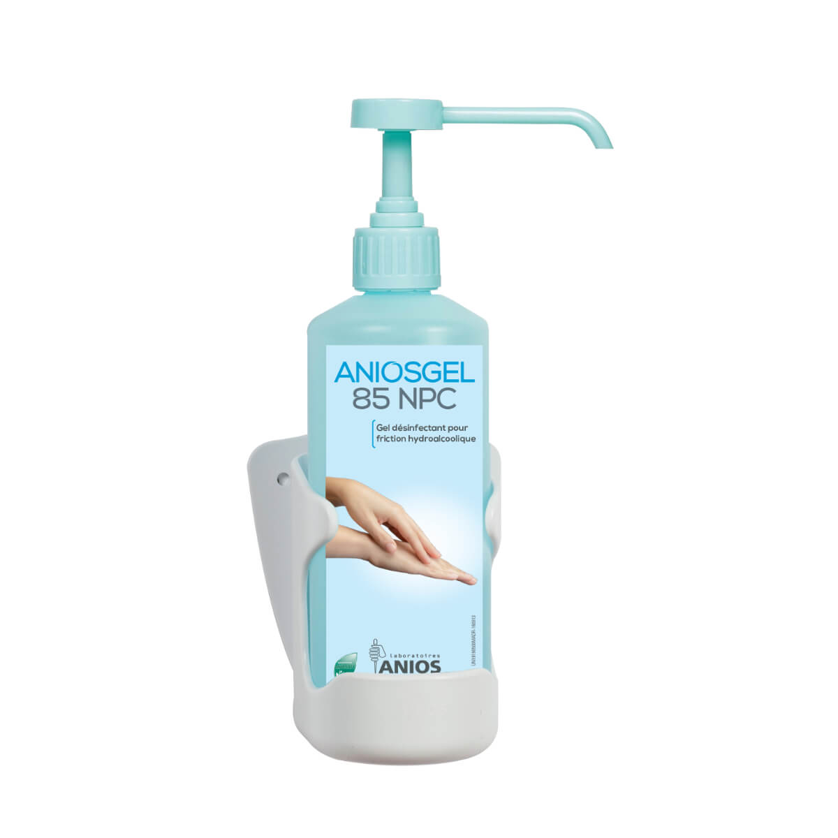 Anios Support mural PVC Flacon pompe de 500 ml achat en ligne