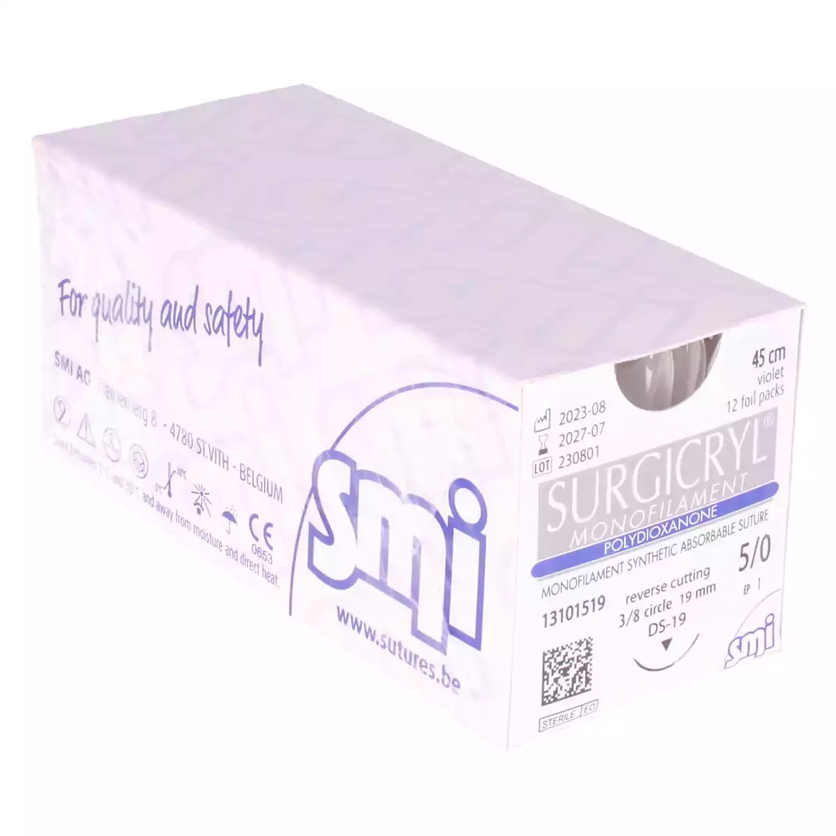 Matériel de suture monofilament Surgicryl Matériel de suture monofilament Surgicryl