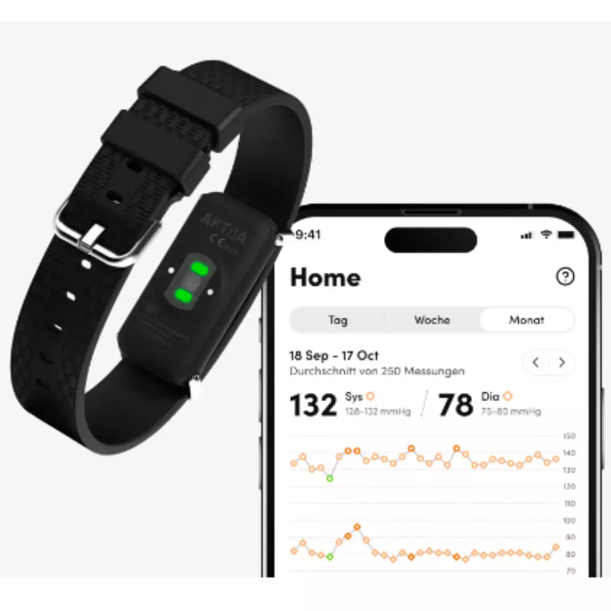  Holter tensionnel Aktiia 24/7 (Hilo Band)