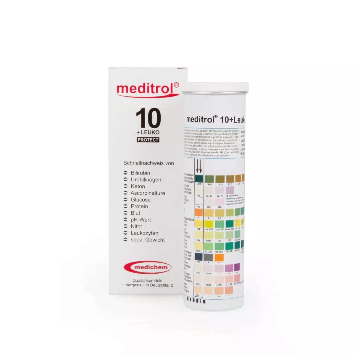 Bandelettes de test urinaire meditrol  Bandelettes de test urinaire meditrol