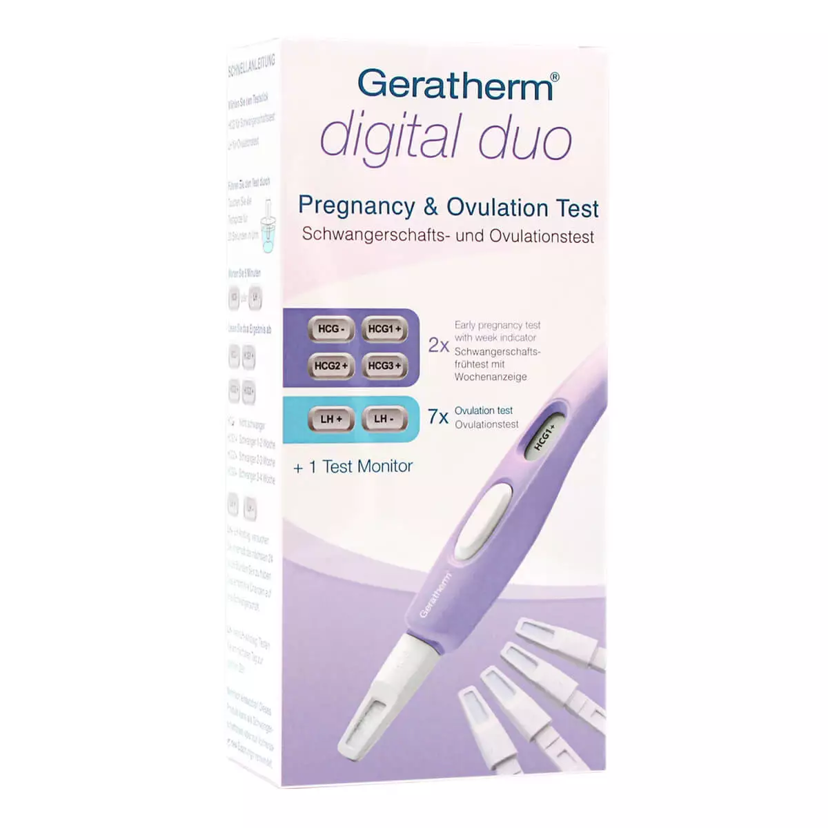 Test de grossesse et d’ovulation digital duo Test de grossesse et d’ovulation digital duo