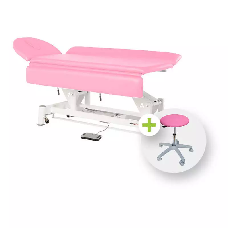  Table de traitement avec parties latérales réglables