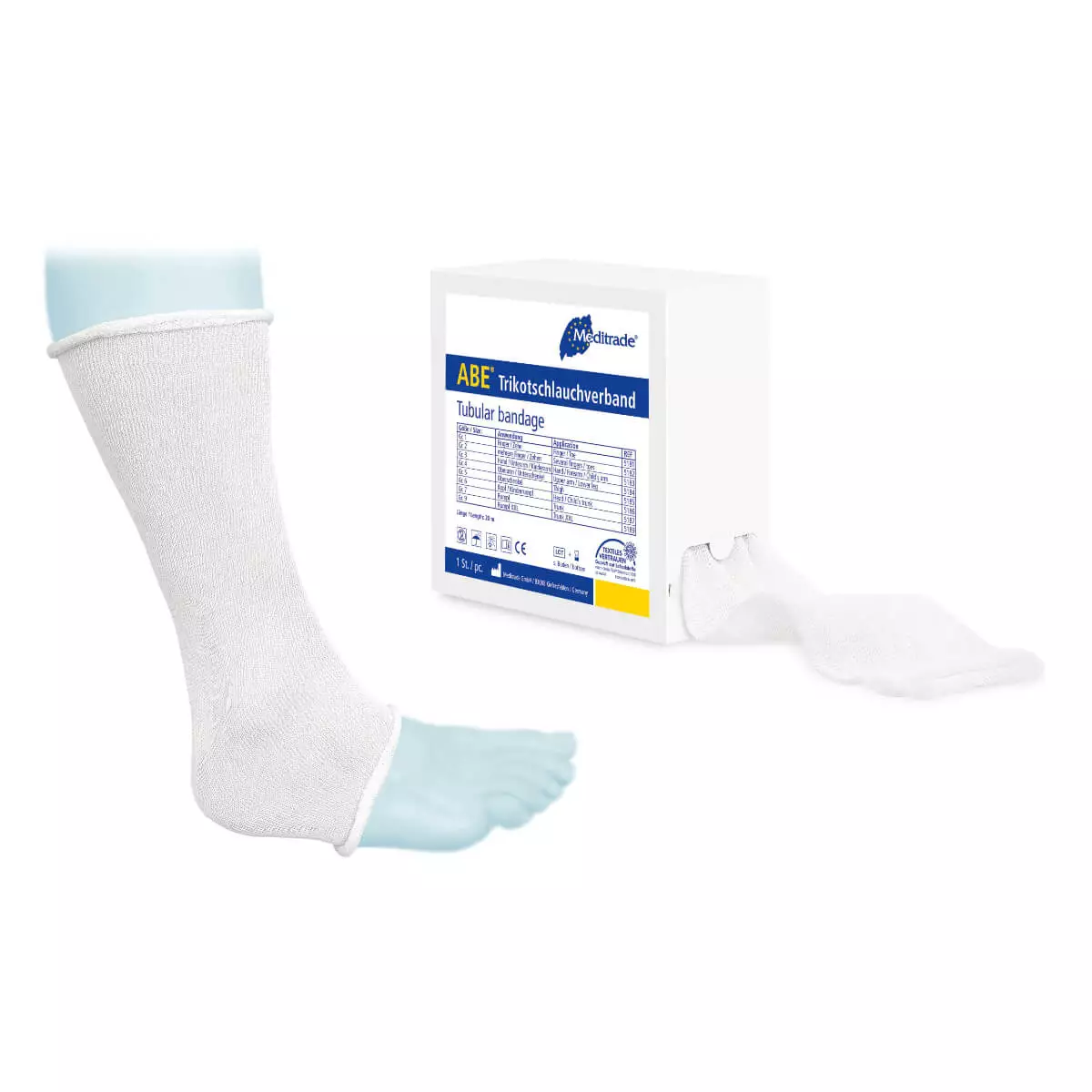  Bandage tubulaire en tricot ABE
