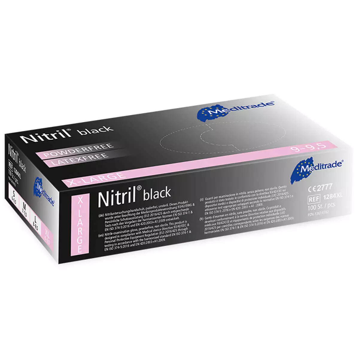  Gants Nitril Black