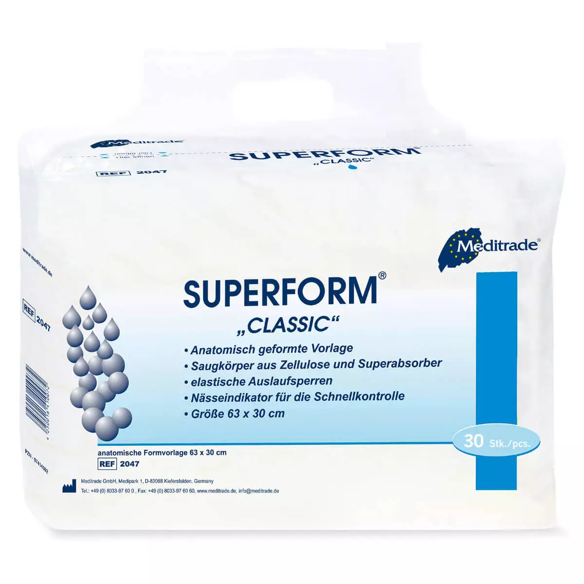  Protections contre l'incontinence Superform