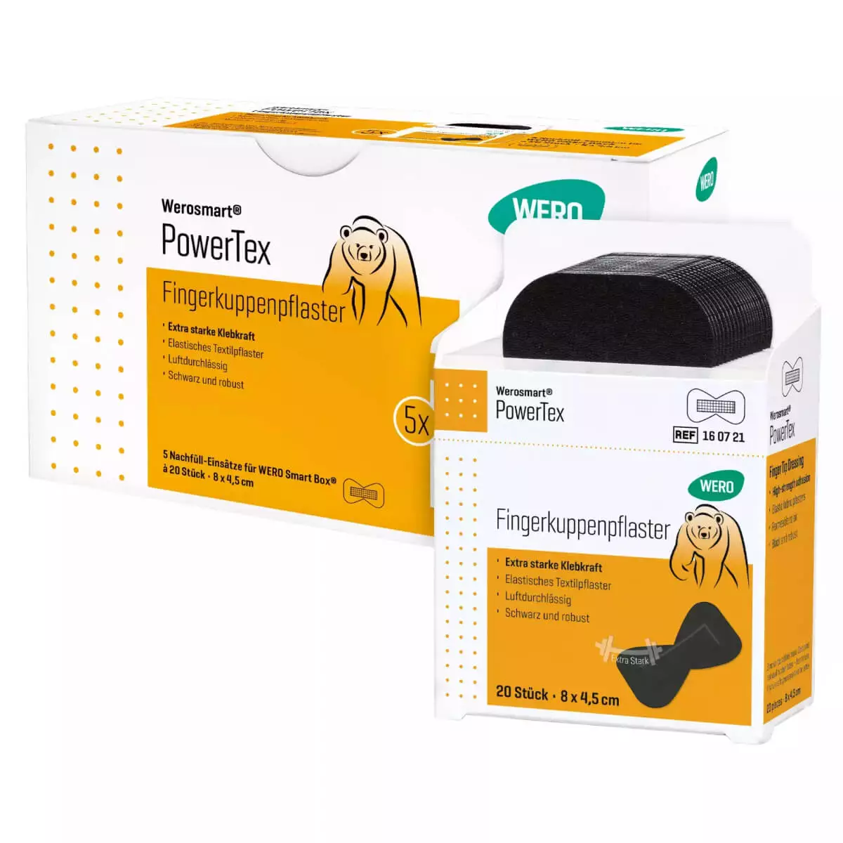Insert de distributeur de pansements PowerTex Werosmart Insert de distributeur de pansements PowerTex Werosmart