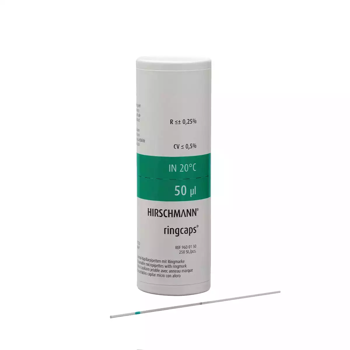 Pipettes capillaires Ringcaps Pipettes capillaires Ringcaps