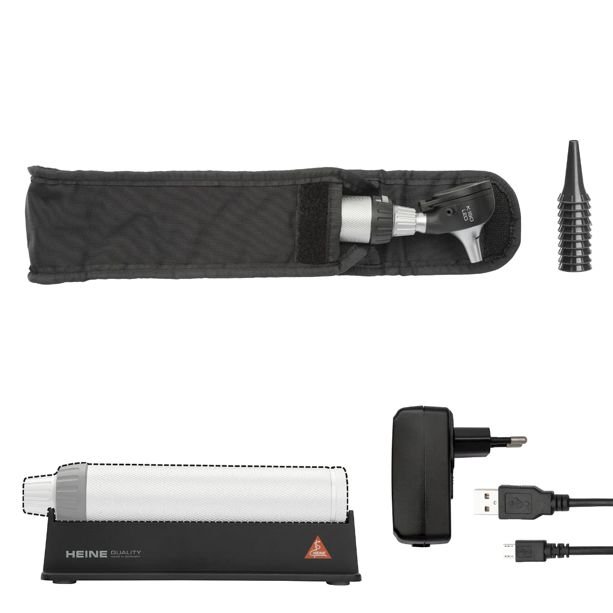 Otoscope HEINE K180 LED F.O Otoscope HEINE K180 LED F.O