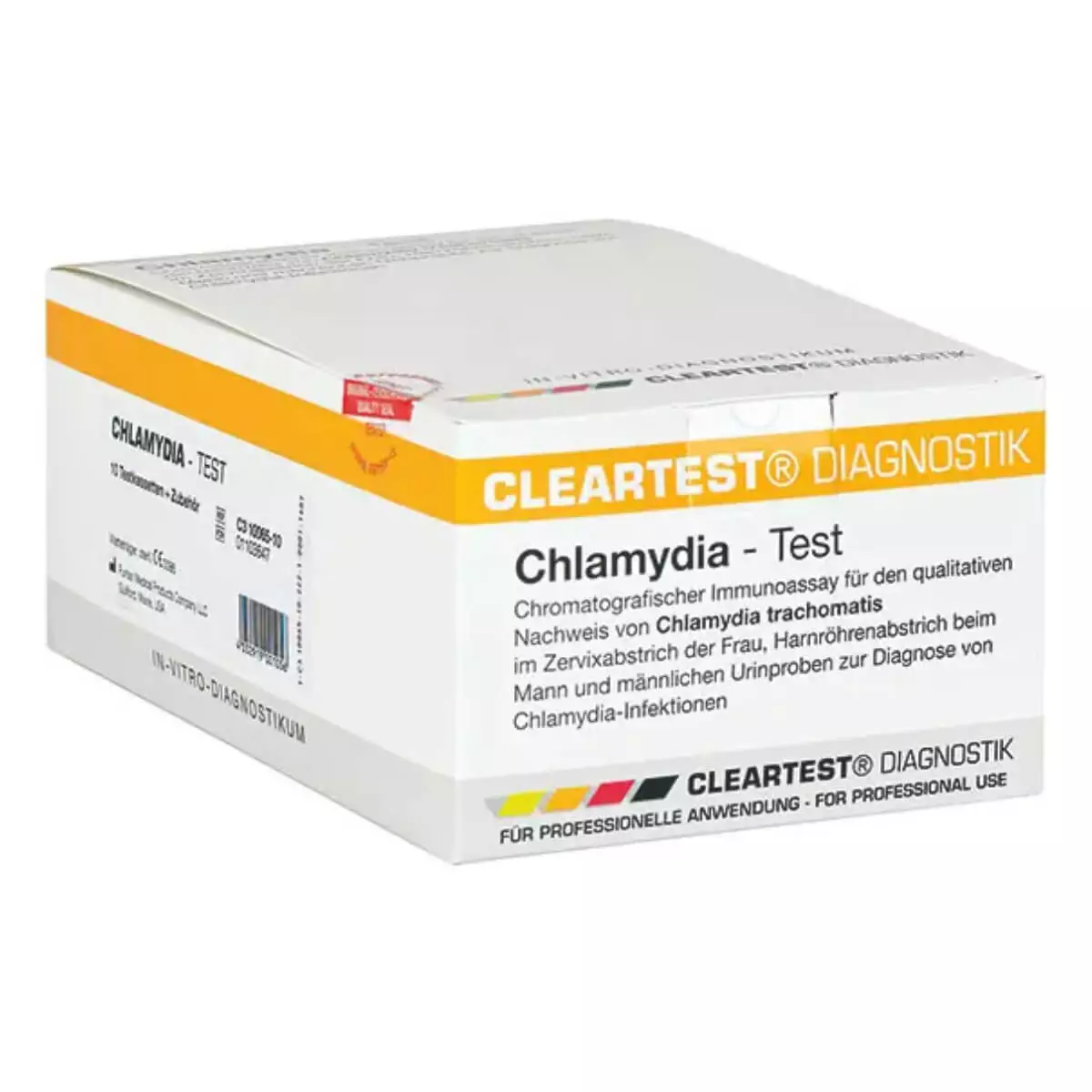  Cassette de test rapide de Chlamydia Cleartest