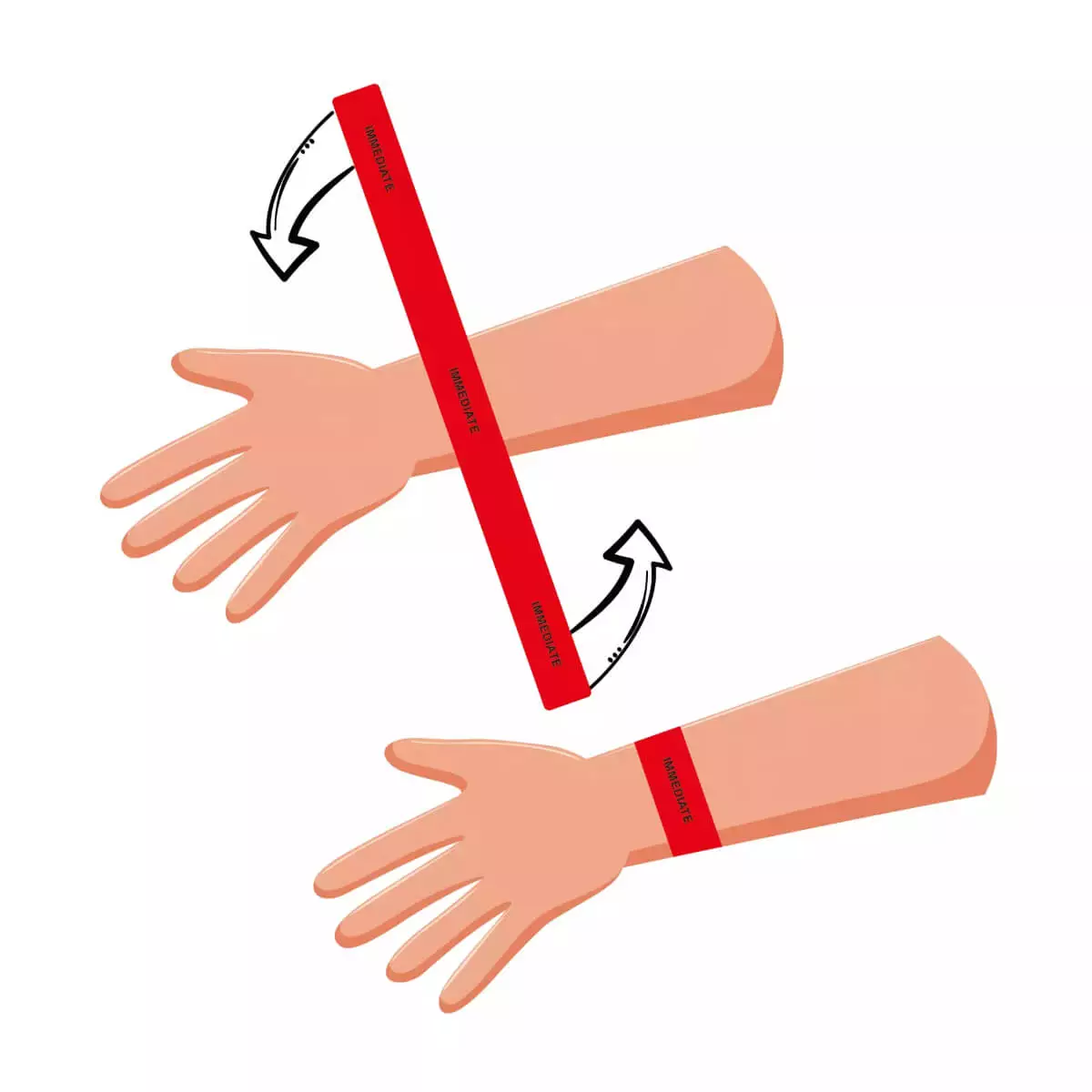  Pochette avec bandes de triage
