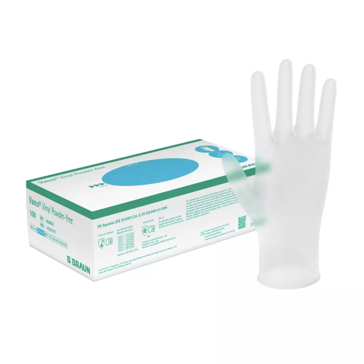  Gants Vasco Vinyl Powder-free