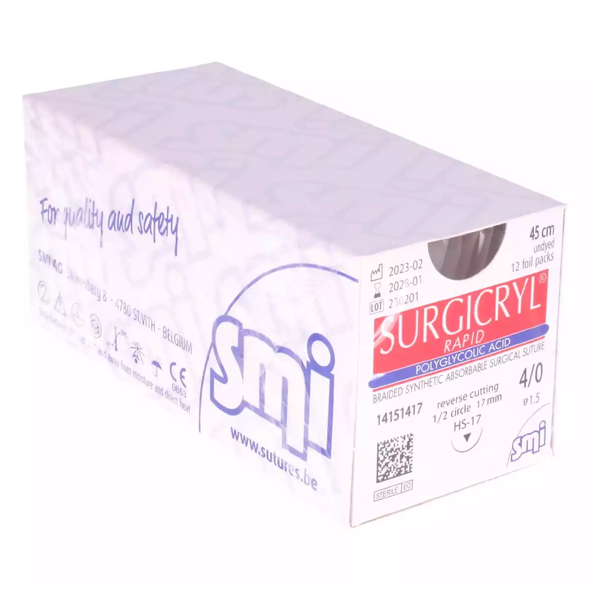 Matériel de suture Surgicryl Rapid Matériel de suture Surgicryl Rapid