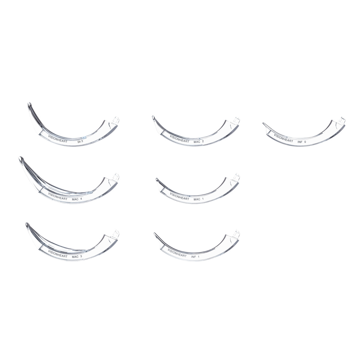 Lames de laryngoscope jetables pour laryngoscope VX30 Lames de laryngoscope jetables pour laryngoscope VX30