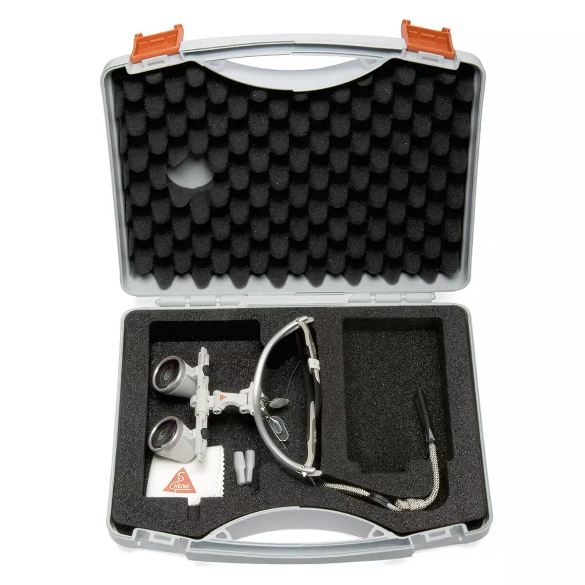  Loupes binoculaires HEINE HR 2.5x High Resolution sur monture de lunettes S-Frame