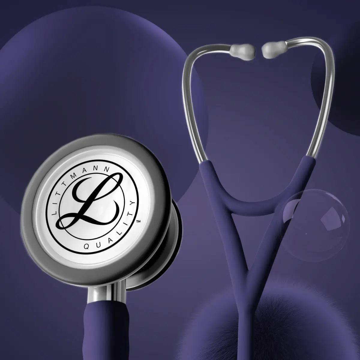  Stéthoscope Cardiology IV avec tubulure Satin Finish