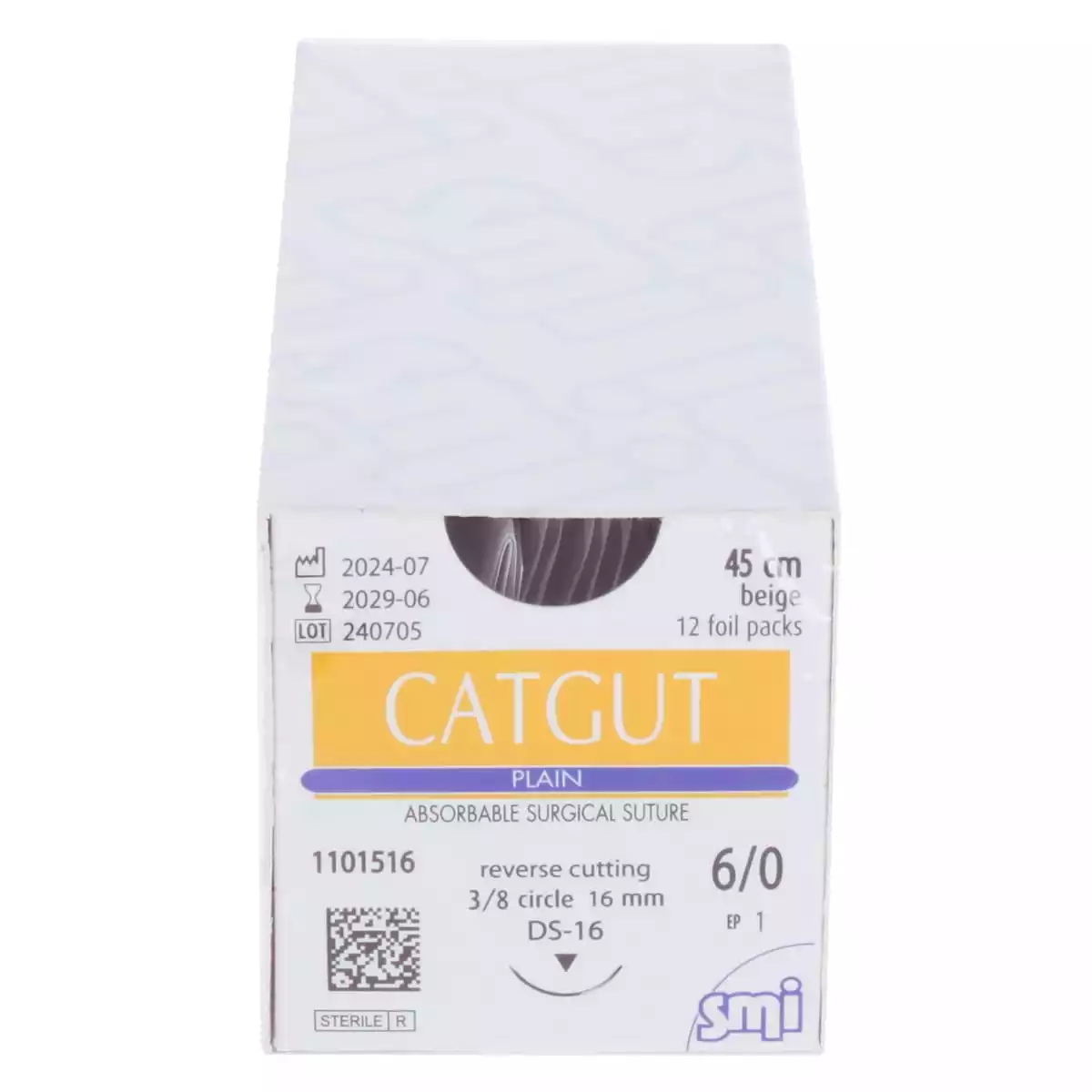 Fil de suture Catgut Plain pour chirurgie vétérinaire Fil de suture Catgut Plain pour chirurgie vétérinaire