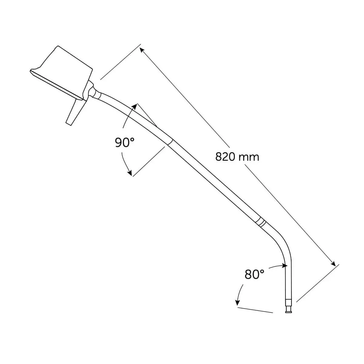  Lampe d'examen à LED ACEMST1.3 - modèle sur pied
