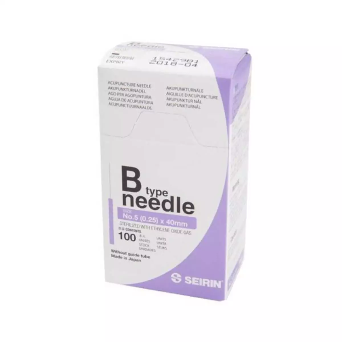  Aiguilles d'acupuncture B