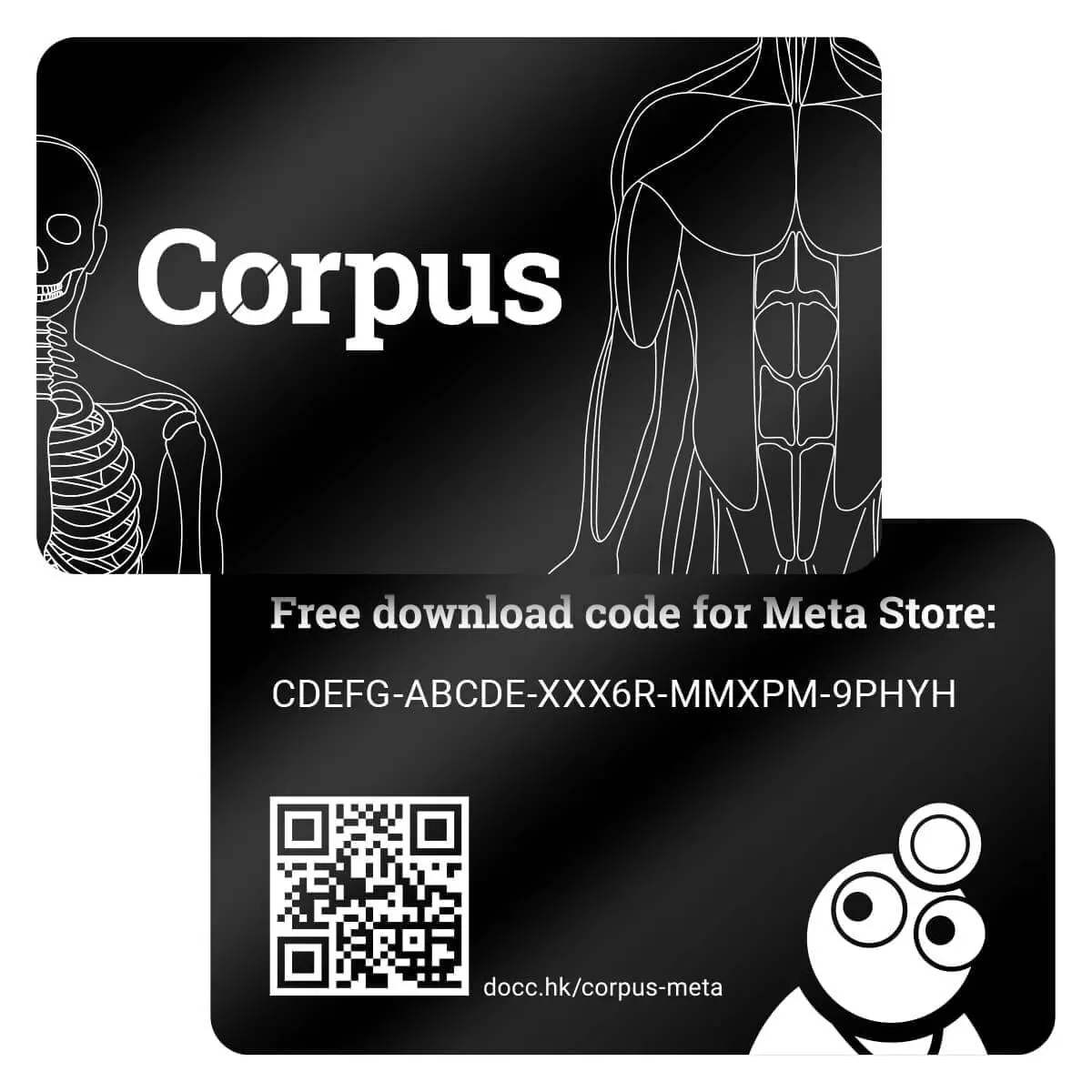 Application d’anatomie en réalité mixte « Corpus » pour Meta Quest 3/3S Application d’anatomie en réalité mixte « Corpus » pour Meta Quest 3/3S