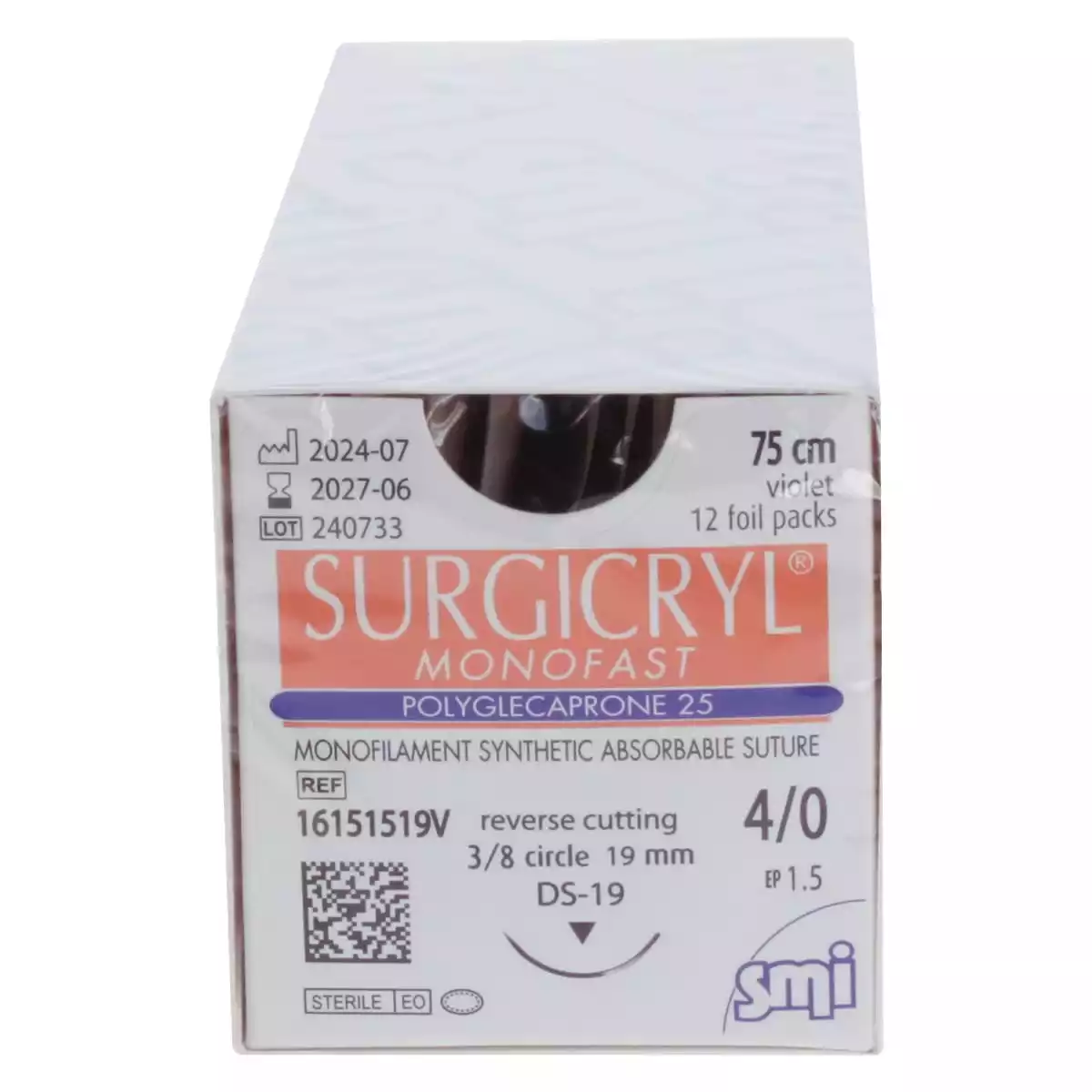 Fil de suture Surgicryl Monofast Fil de suture Surgicryl Monofast