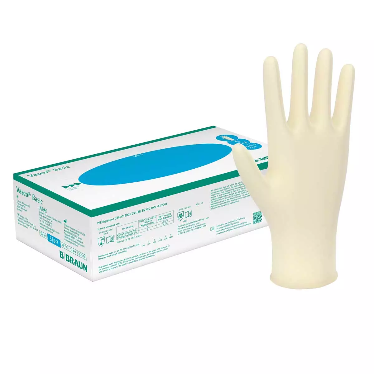 Gants d’examen Vasco Basic  Gants d’examen Vasco Basic