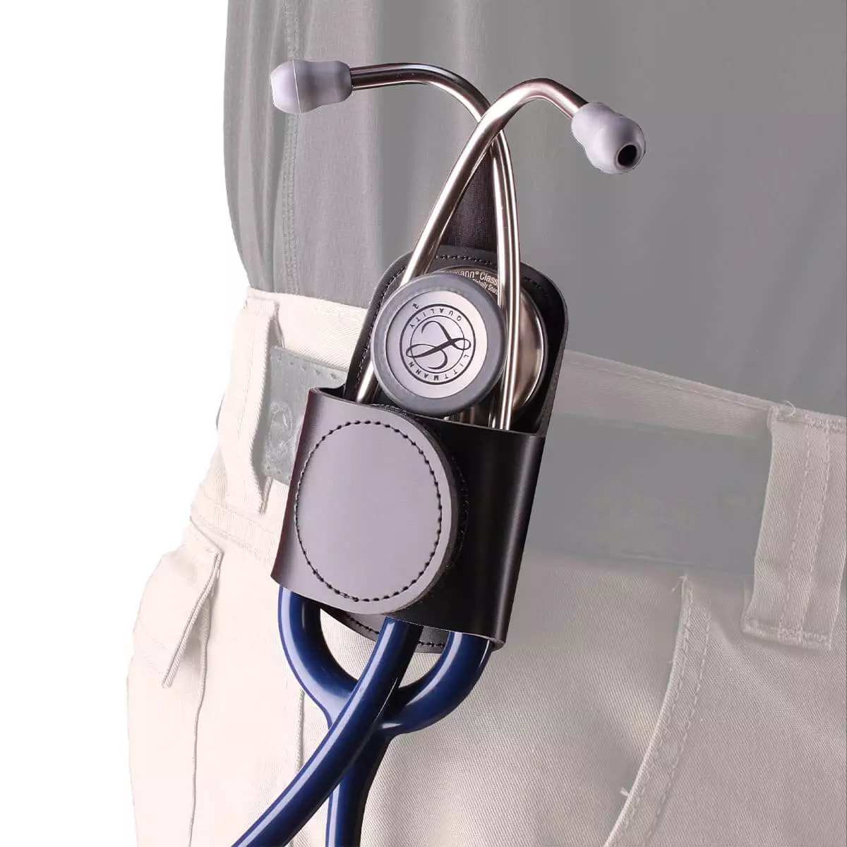  Porte-stéthoscope avec clip de ceinture