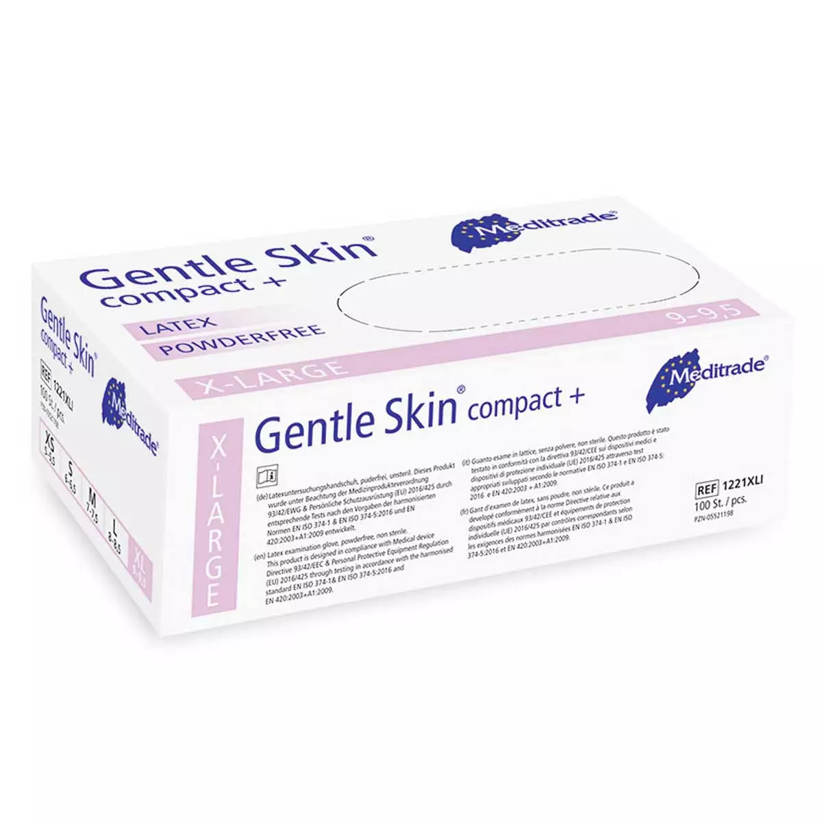  Gants d’examen Gentle Skin compact+