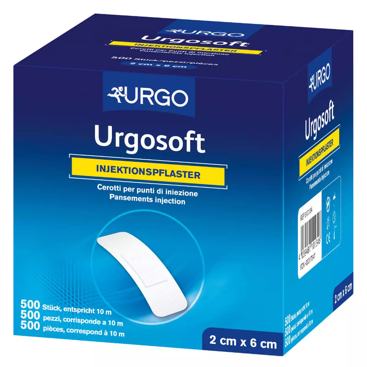  Pansements pour injections Urgosoft