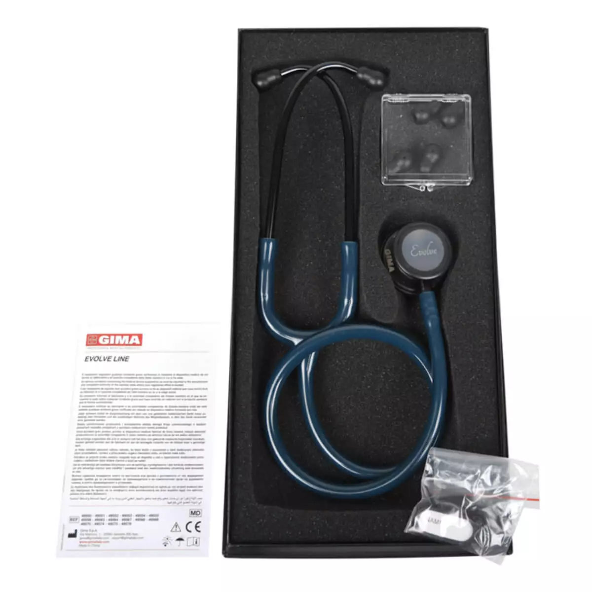  Stéthoscope double pavillon Evolve All Black