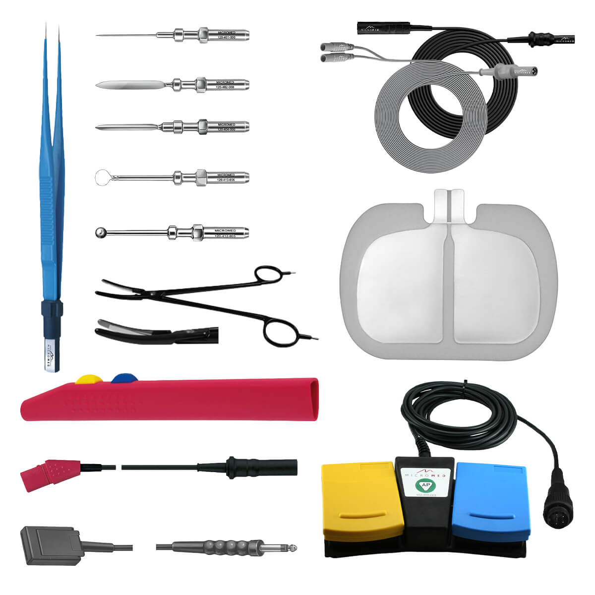 MICROMED Set d’accessoires chirurgicaux pour l’appareil d ...