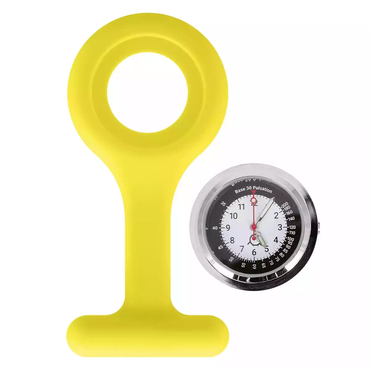  Montre infirmière en silicone avec clip « Tic »