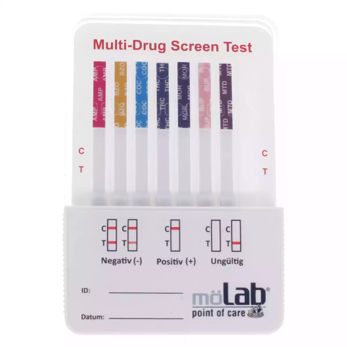 Test rapide de dépistage de drogues OneSecond Multi-Dip Test rapide de dépistage de drogues OneSecond Multi-Dip