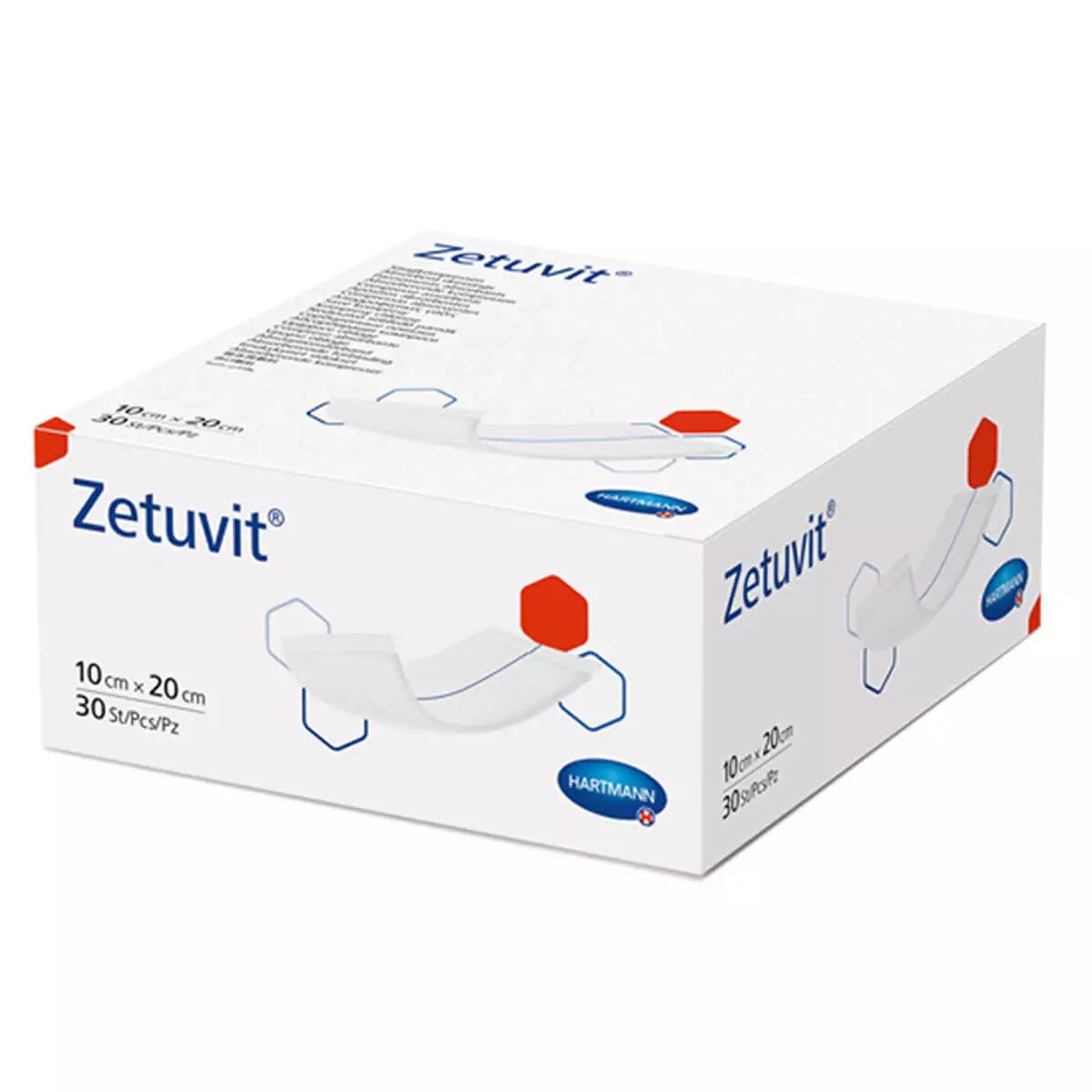 Compresses absorbantes non stériles Zetuvit Compresses absorbantes non stériles Zetuvit