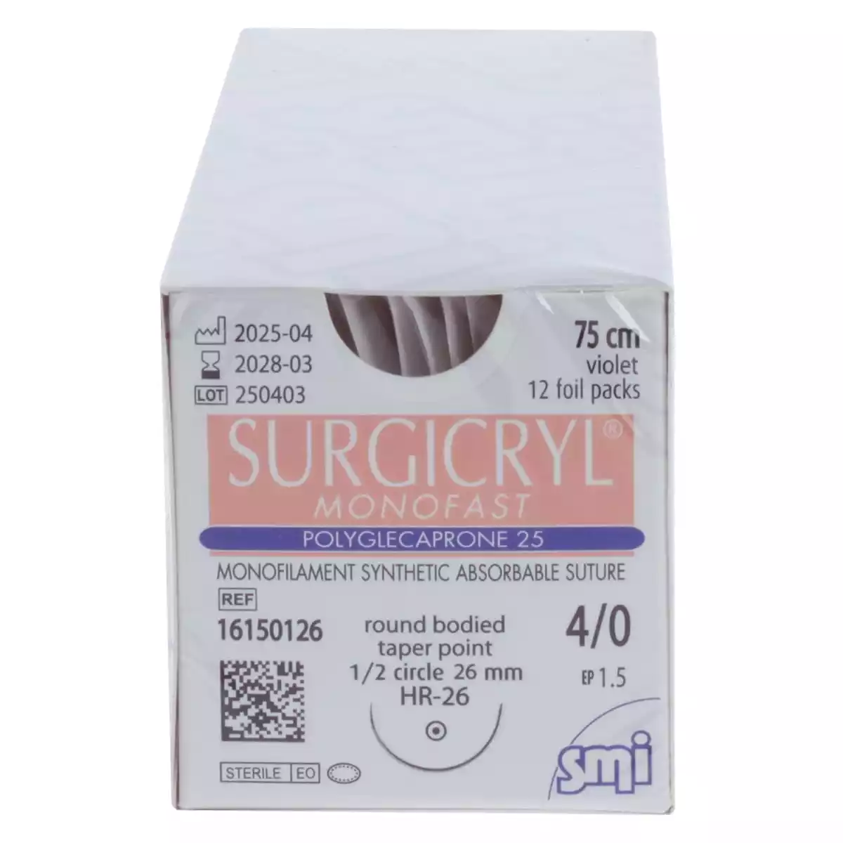  Fil de suture Surgicryl Monofast