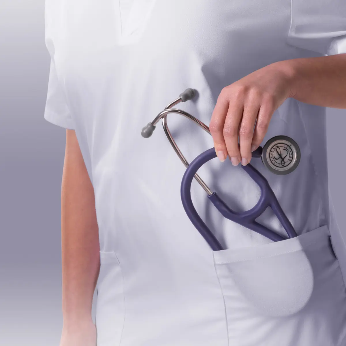  Stéthoscope Cardiology IV avec tubulure Satin Finish