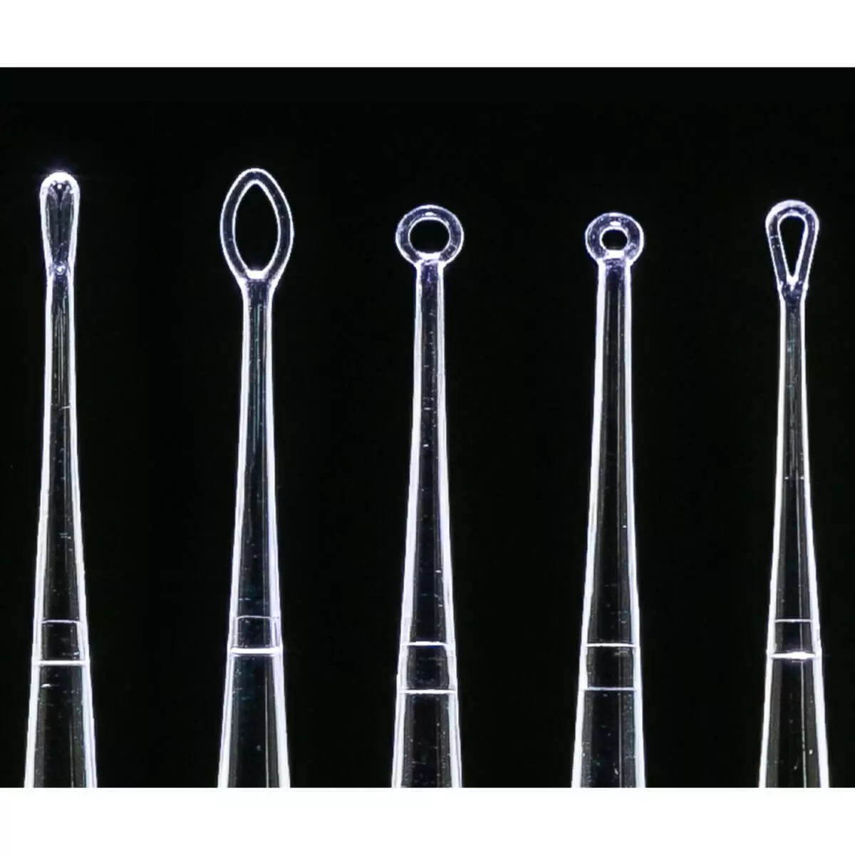 Curettes auriculaires LED ClearLook Lighted